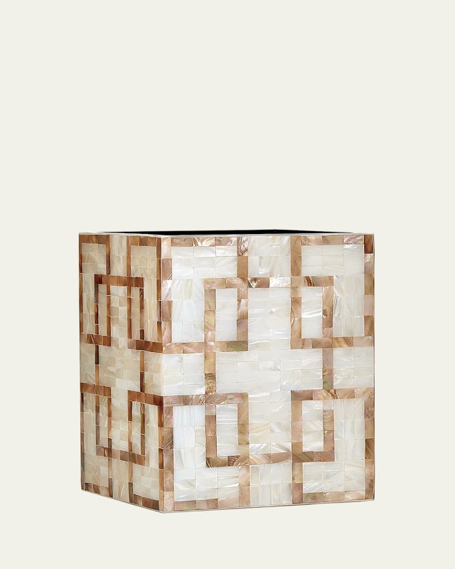 Parquet Wastebasket